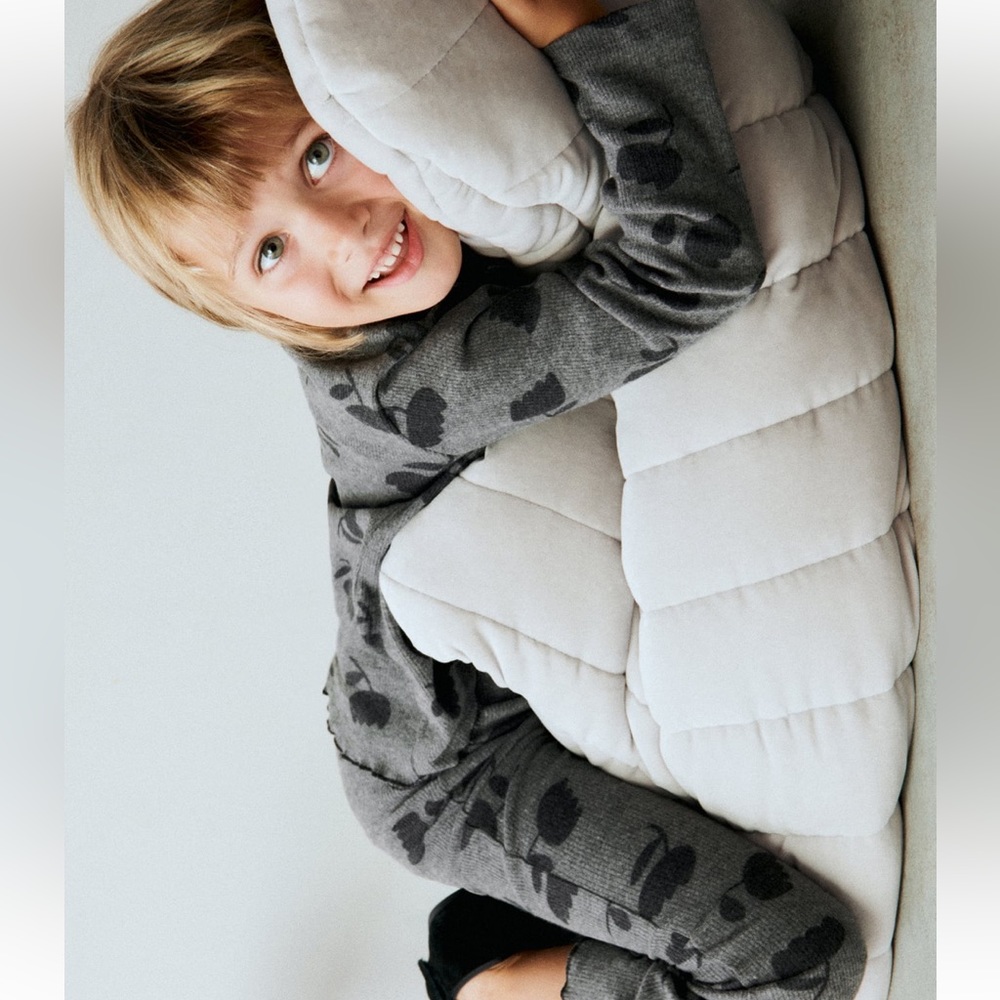 ZARA FLORAL PRINT SOFT TOUCH MATCHING SET